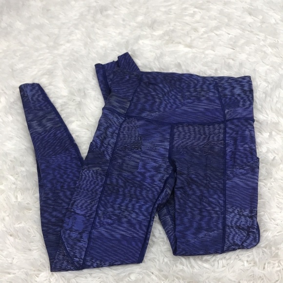Lululemon Fast & Free Tight 25” Linear Flux Light - Picture 1 of 11